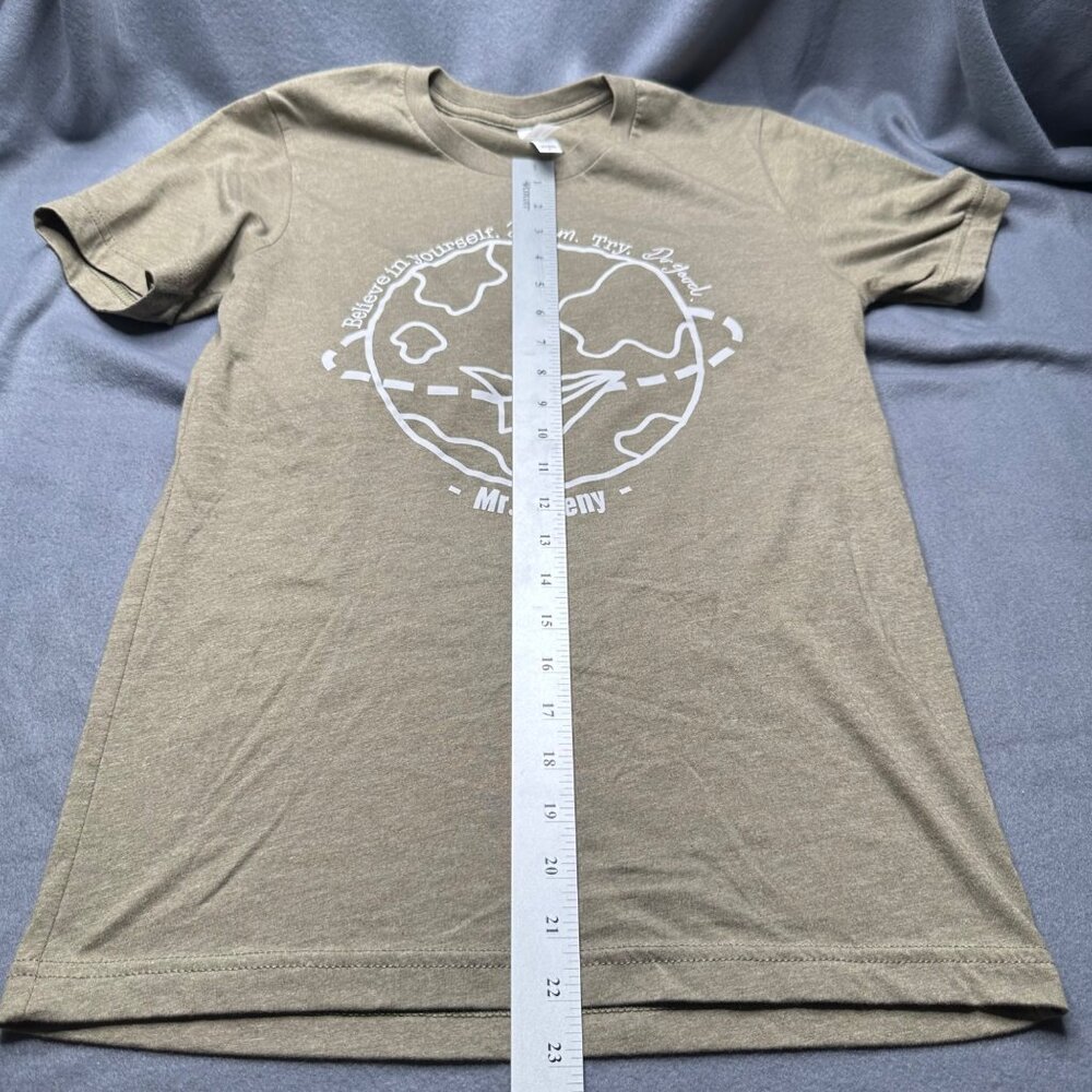 Bella Canvas Mr. Feeny Unisex Size Small Tee Shirt Graphic Gray Preowned - Picture 10 of 11